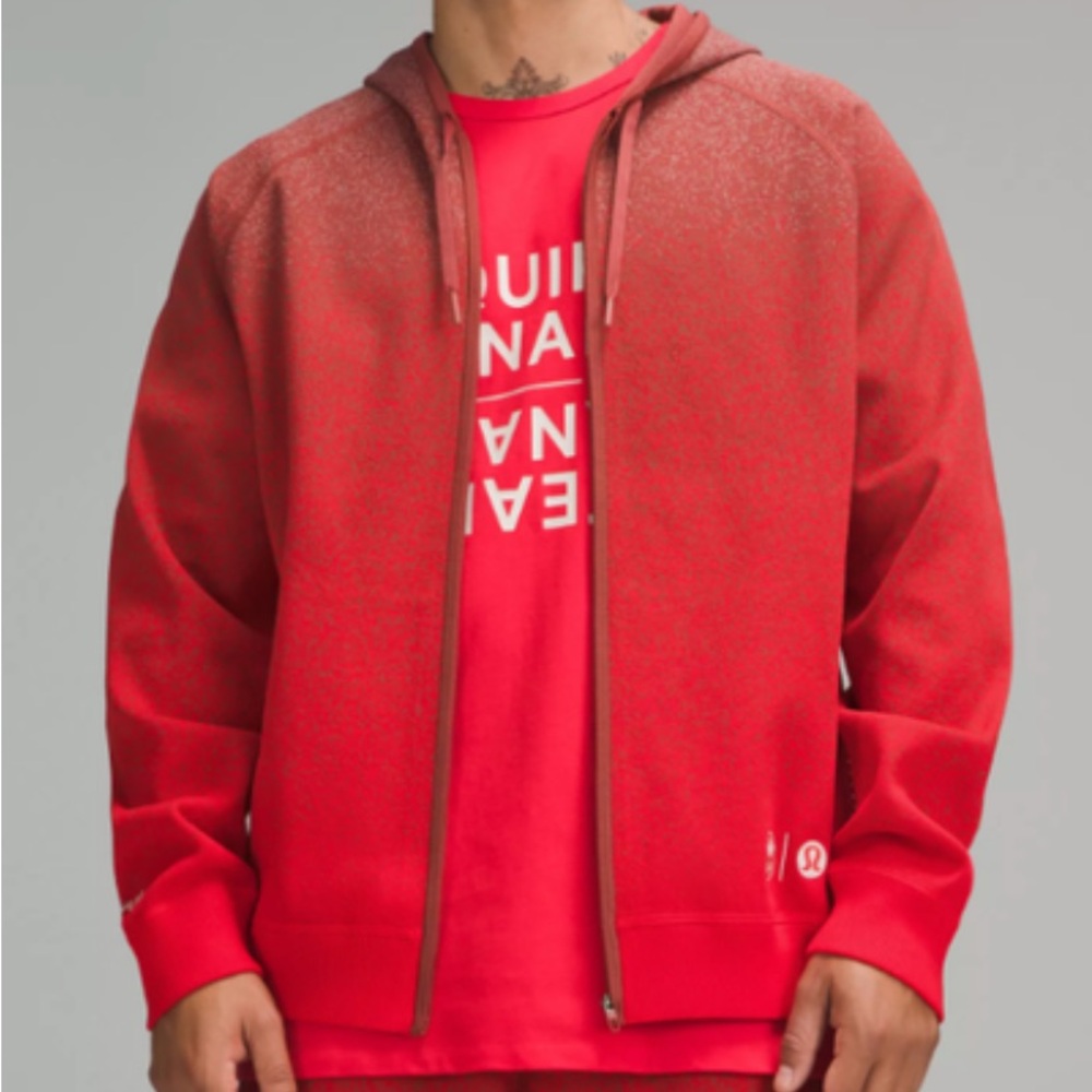 Lululemon Team Canada Full Zip Knit Hoodie